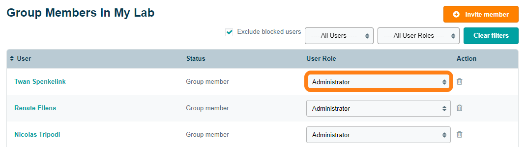 New: Assign all groups to your members