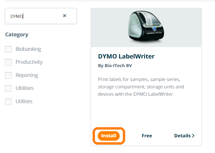 DYMO Label